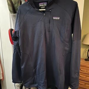 Patagonia Navy r1 Pullover Jacket